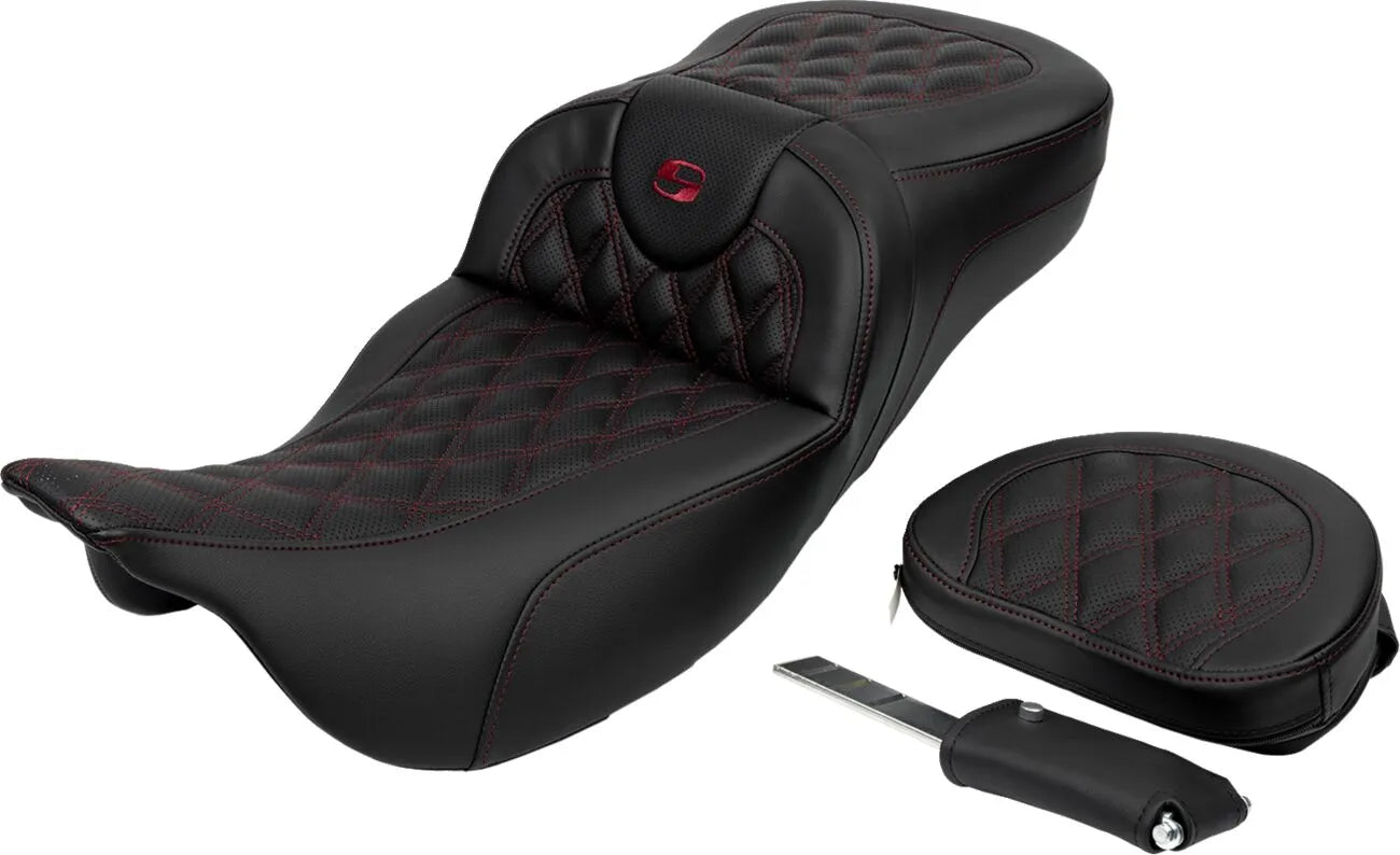 Saddlemen Roadsofa Extended Reach Seat - For Harley Davidson