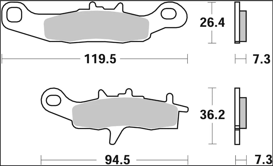 Brembo Sx Prime Line Sintered Brake Pads