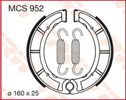 Trw Mcs952 Bremsbacken - Organische Verbindung - Vorne & Hinten