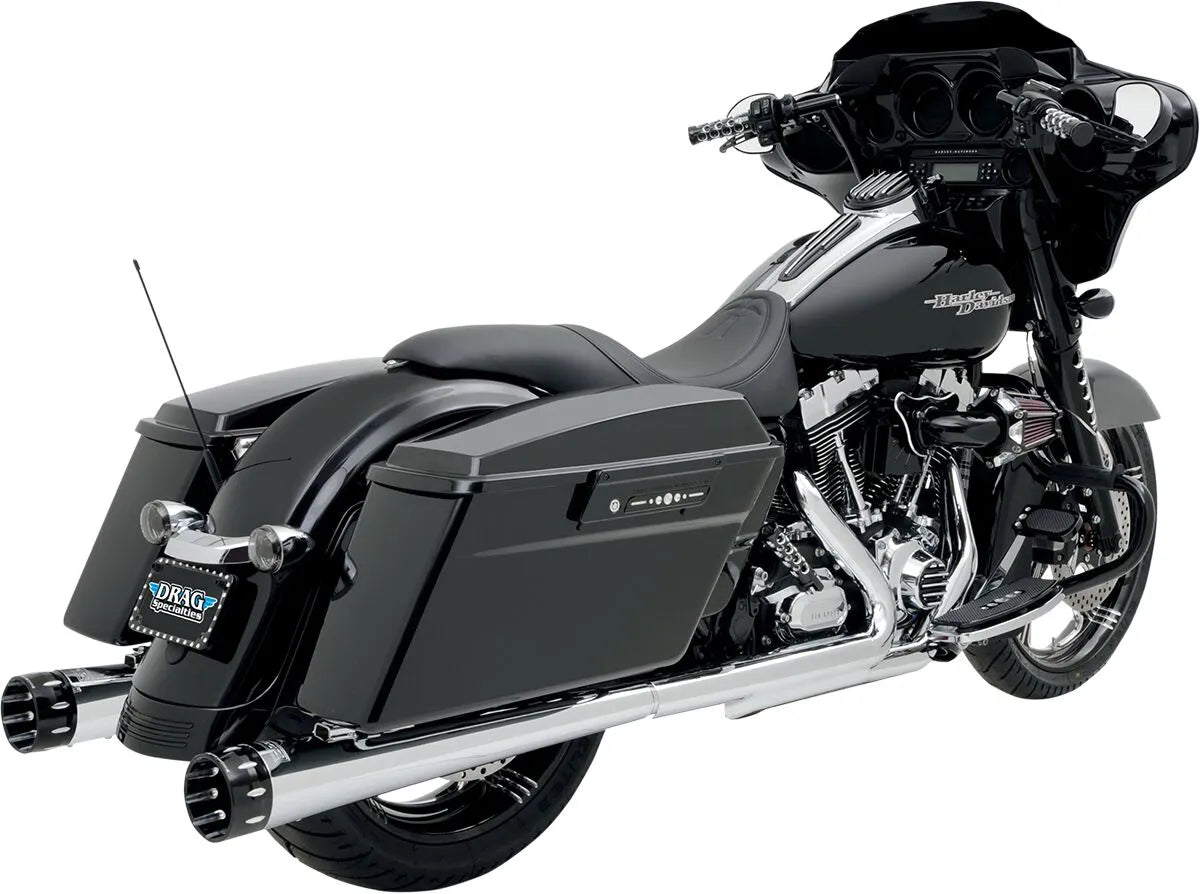 Bassani Xhaust Megaphone Slip-On Auspuff - Chrom