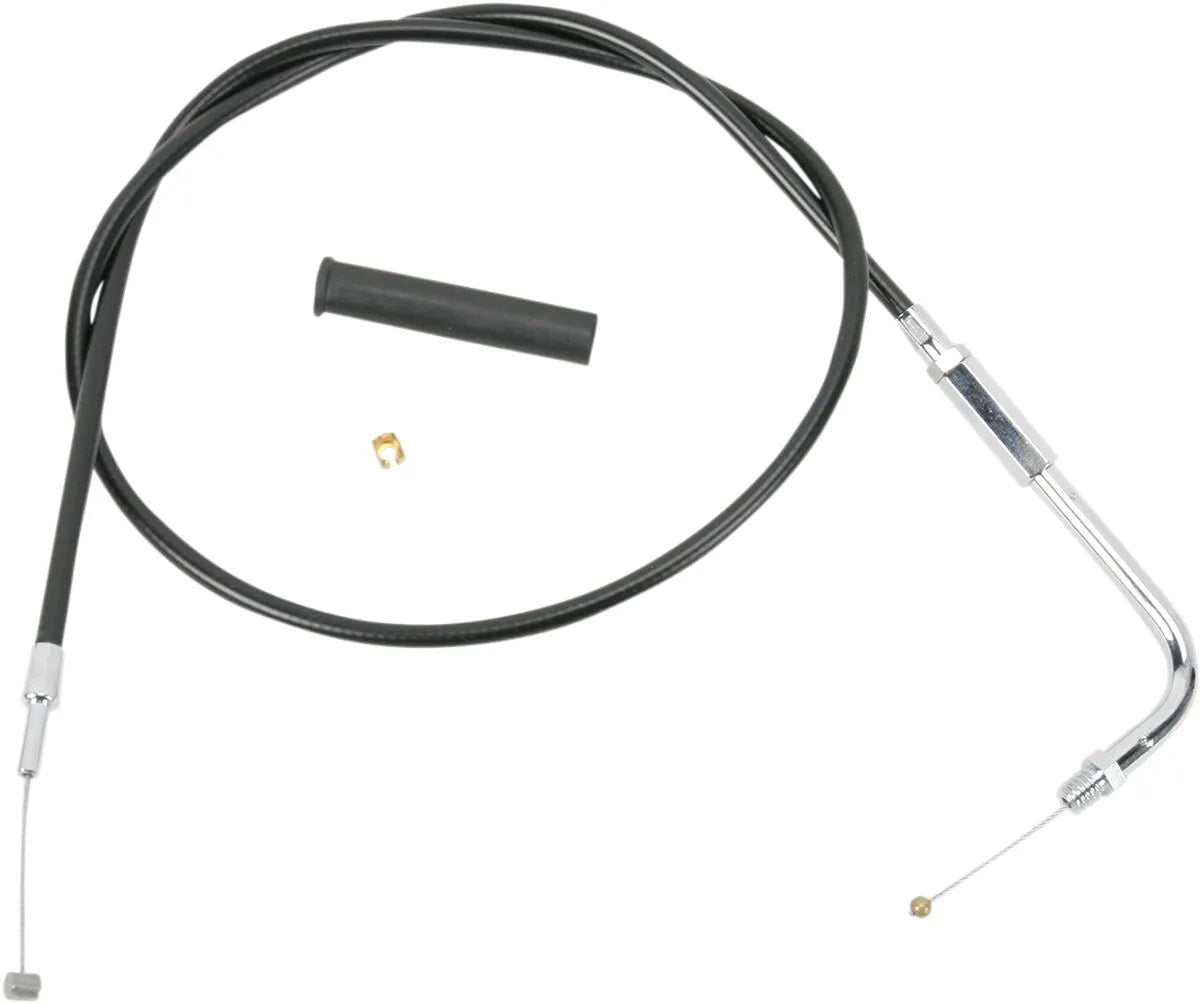 DRAG SPECIALTIES Black Vinyl Throttle Cable