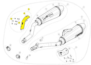 Akrapovic Ersatz Auspuffkomponente