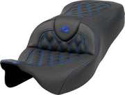 Saddlemen Roadsofa Lattice Stitch Seat - For Harley Davidson