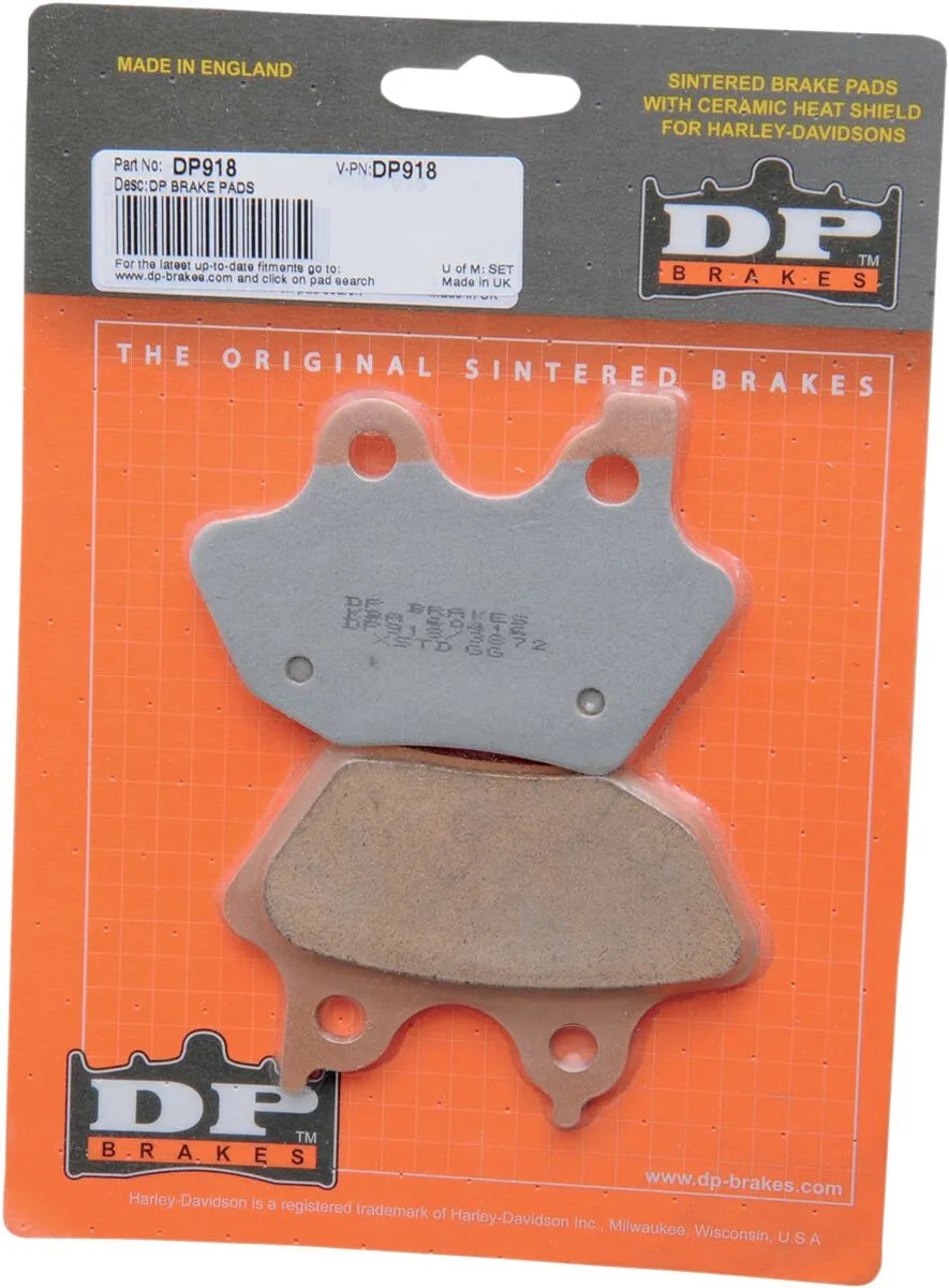 Dp Brakes Dp918 Sintermetall-Bremsbeläge Für Harley/buell - Vorne & Hinten