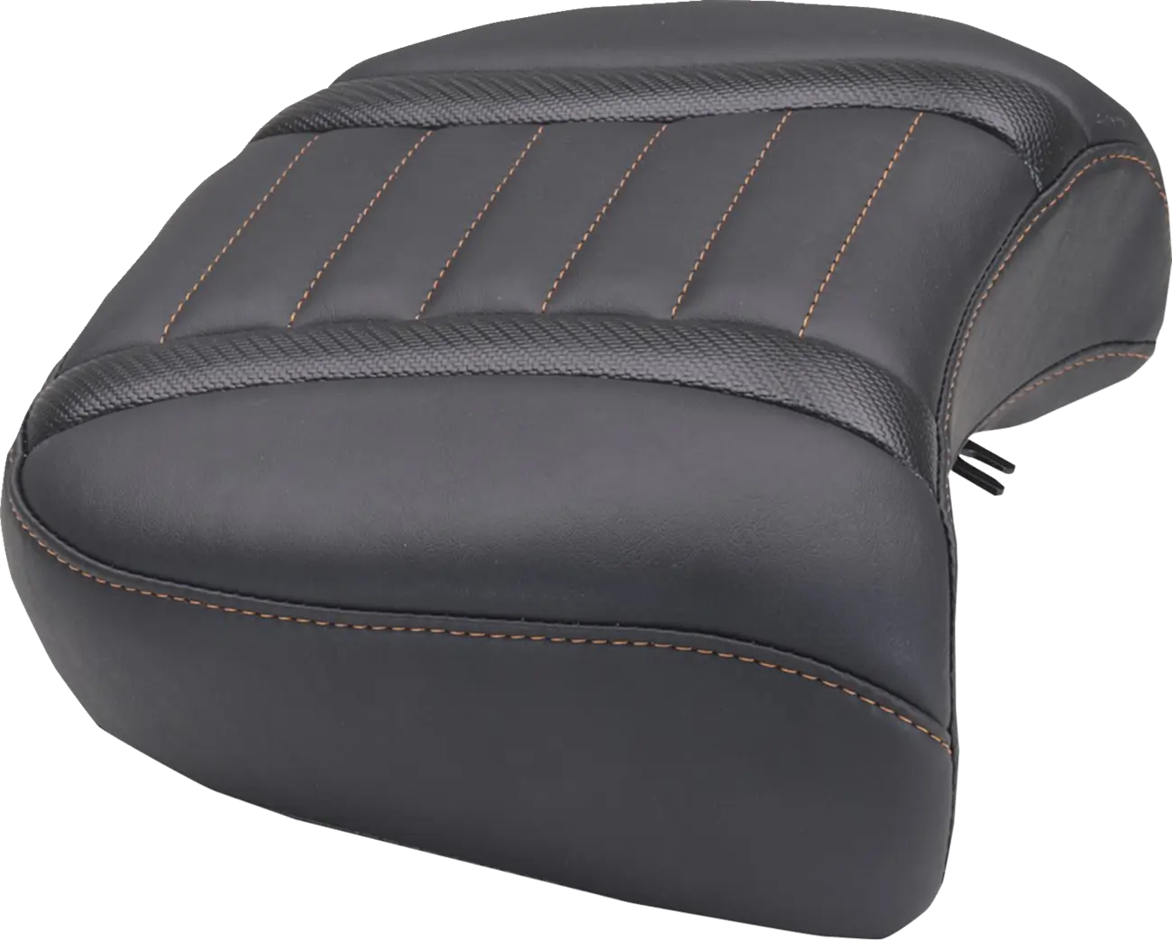 Rear Mustang Wide Deluxe Touring Passenger Seat - For Harley Davidson