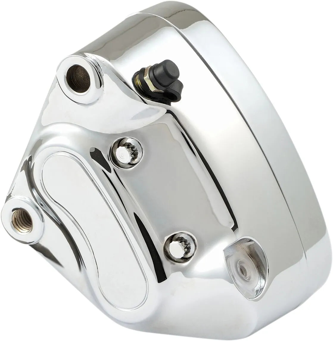 Drag Specialties Chrom 4-Kolben Bremssattel Vorne Links
