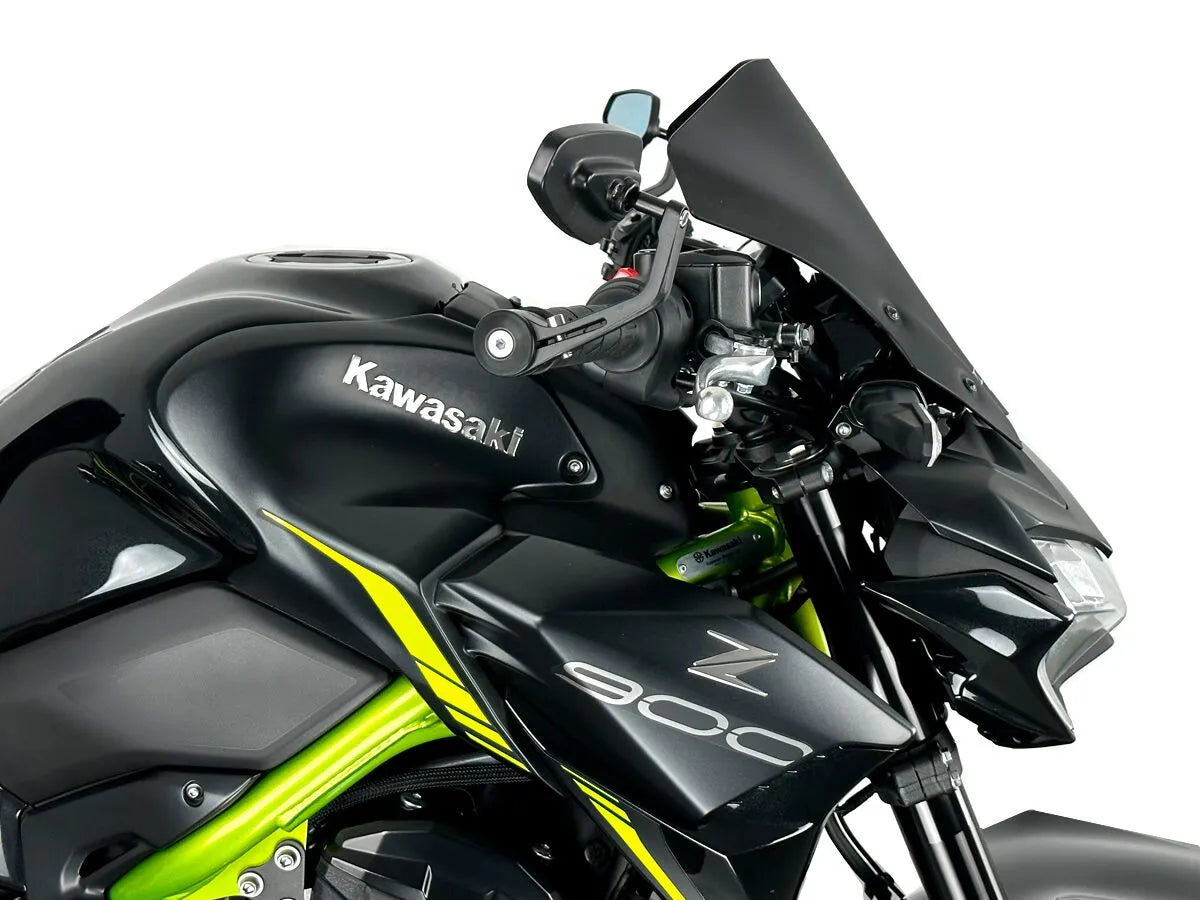 Wrs Windscreen - Naked Bike - Black Matte