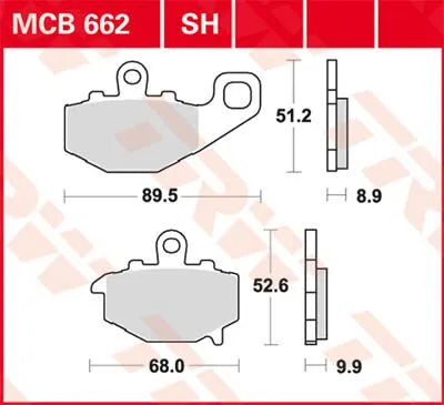 Trw All Round Sintered Metal Brake Pads