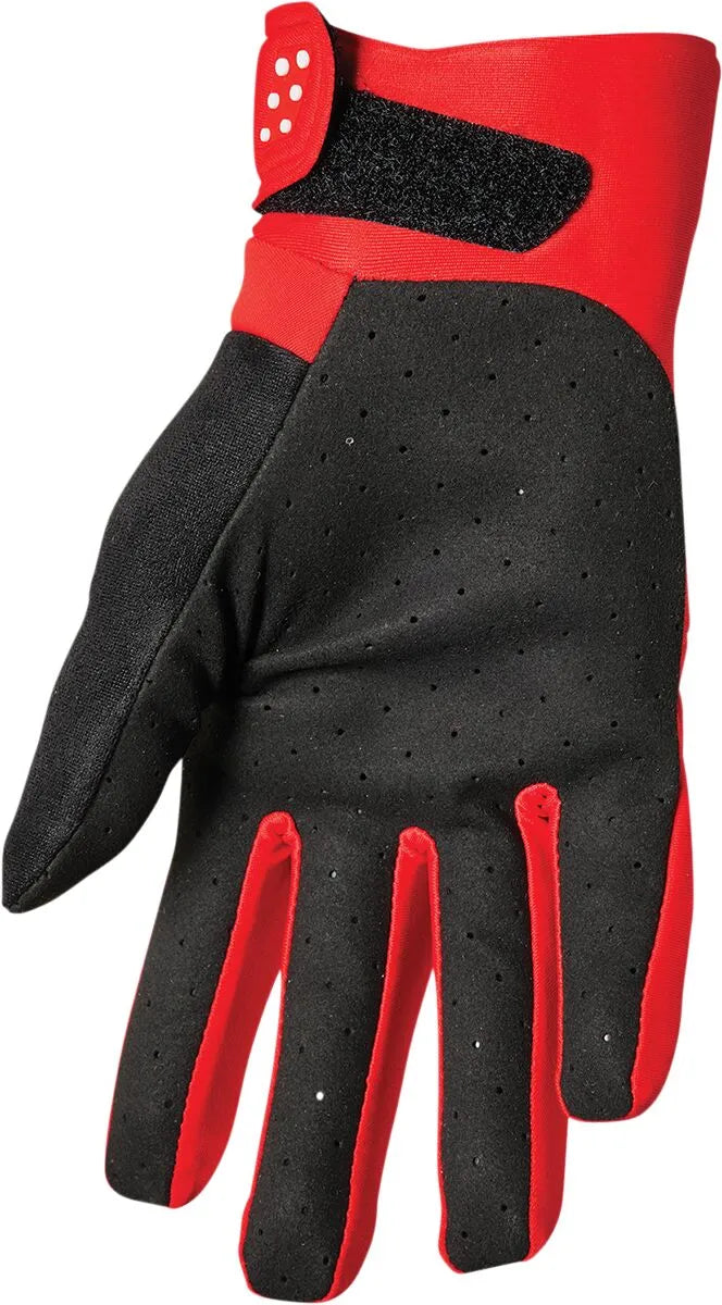 Thor Spectrum Cold Weather Mx Gloves - Red/White