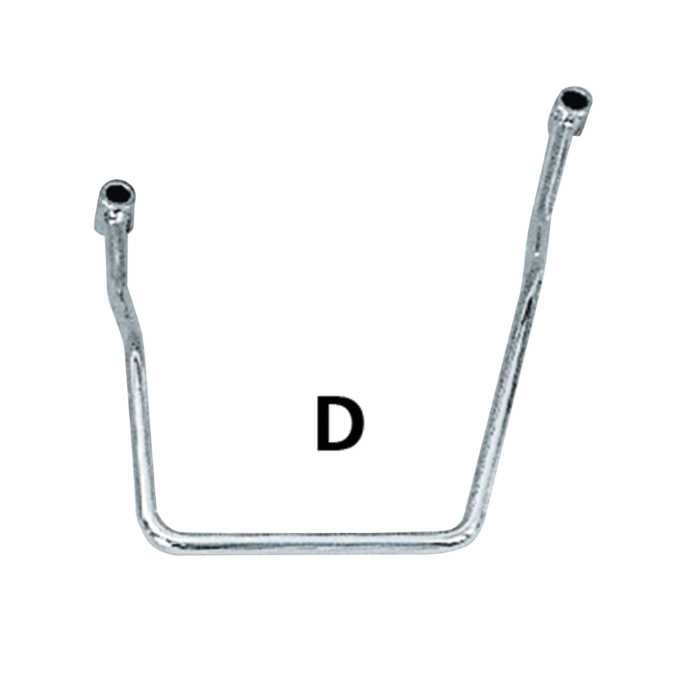 Zodiac Chrome Saddlebag Supports – Luggage