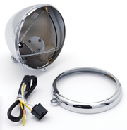 Zodiac Long Body Bottom Mount 6 1/4" Headlight – Electric & Light