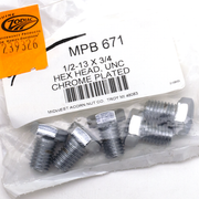 Midwest Acorn Nut Company Chrome Plated Unc Hex Head Cap Screws Assortment – Hardware
