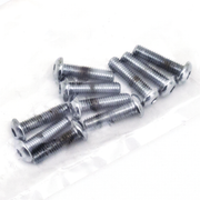 Midwest Acorn Nut Company Chrome Plated Button Head Allen Screws Assortment – Hardware