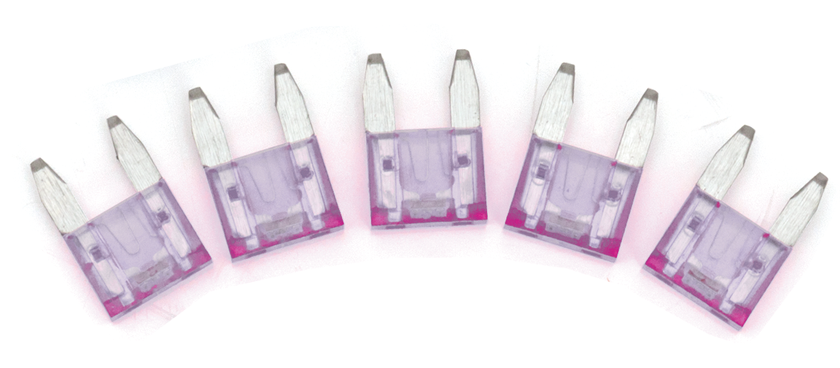 Zodiac Tell-Tale Blade Type Mini Fuses – Electric & Light