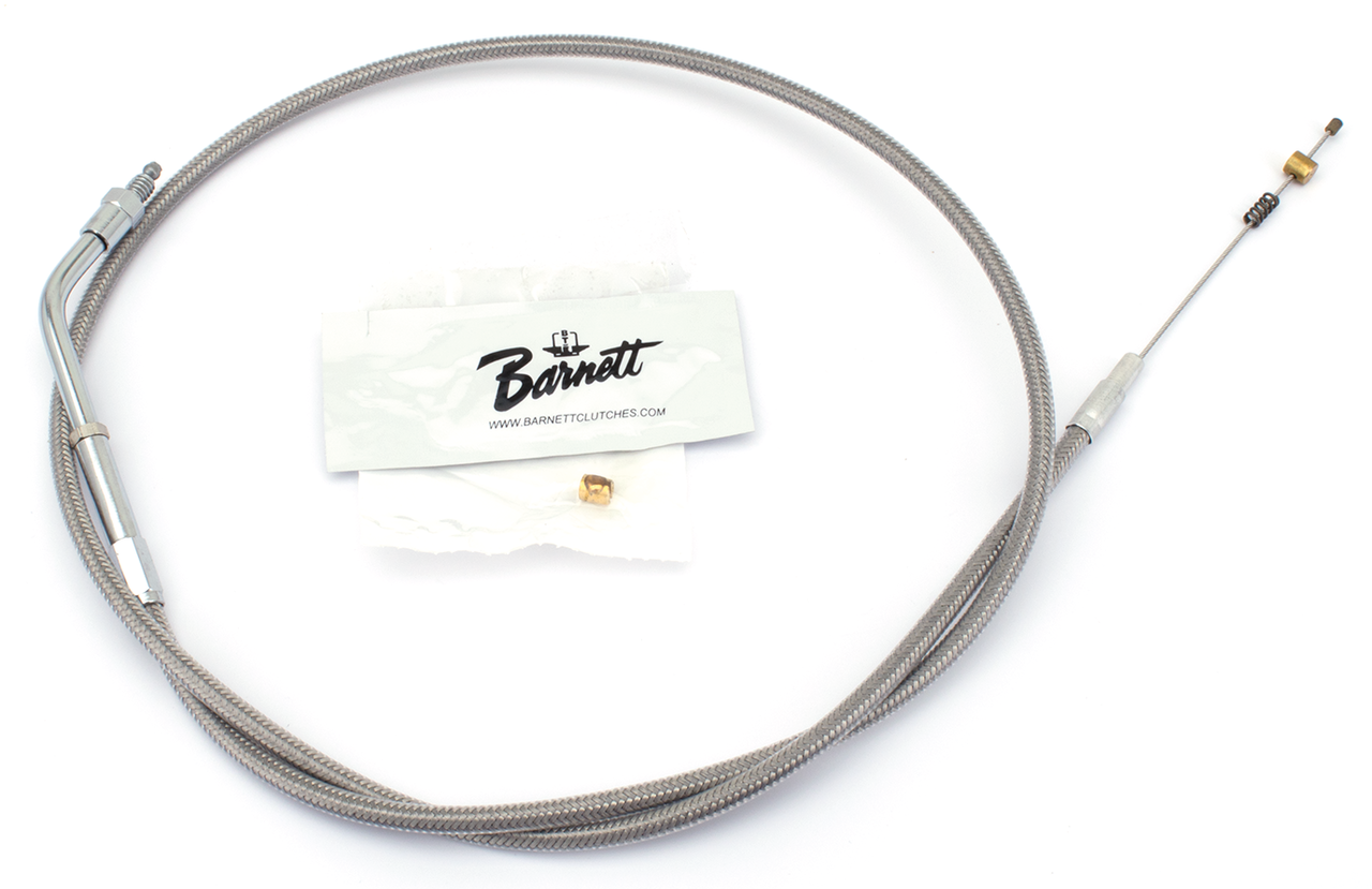 Barnett Clutches & Cables Throttle and Idle Cables for Use with S&S Super E and Super G Carburetors and 1986-1995 Threaded Throttle – Control Cables & Hydraulic Lines