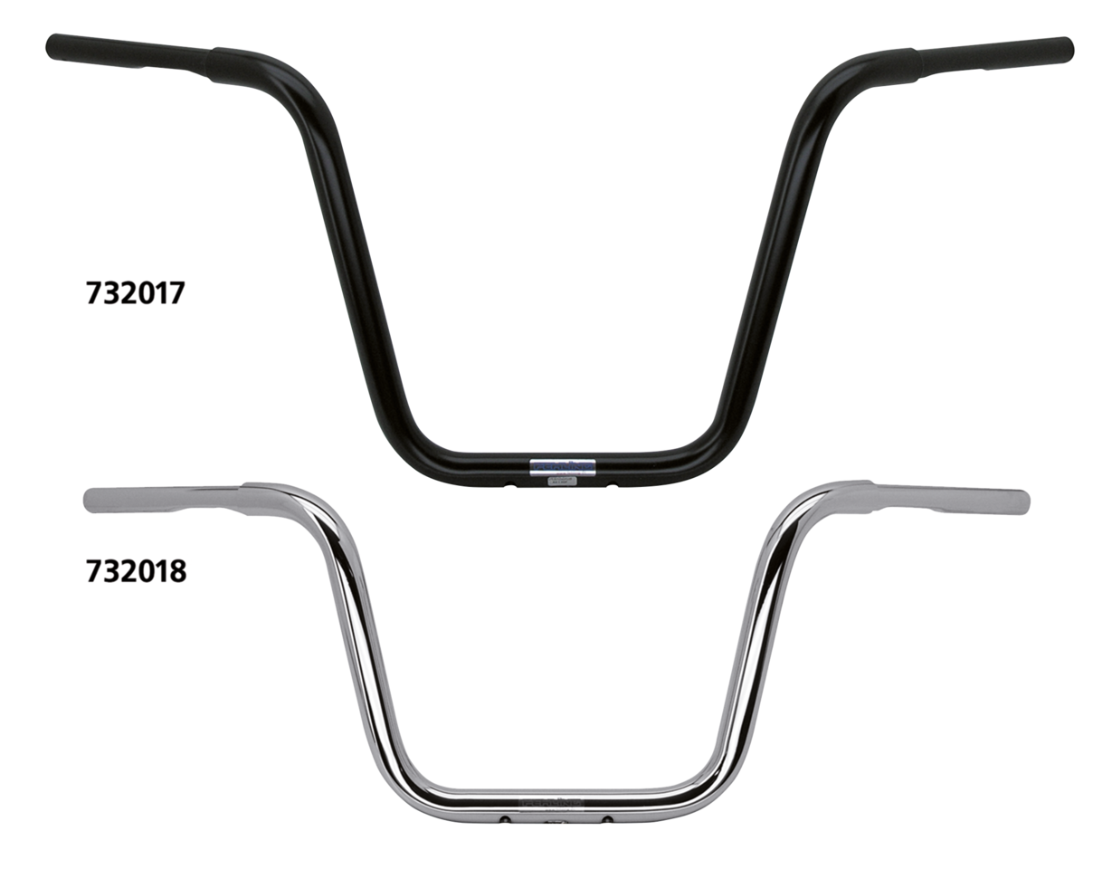 CRC Fehling 1 1/4 Inch Fat Ape Hanger Handlebars