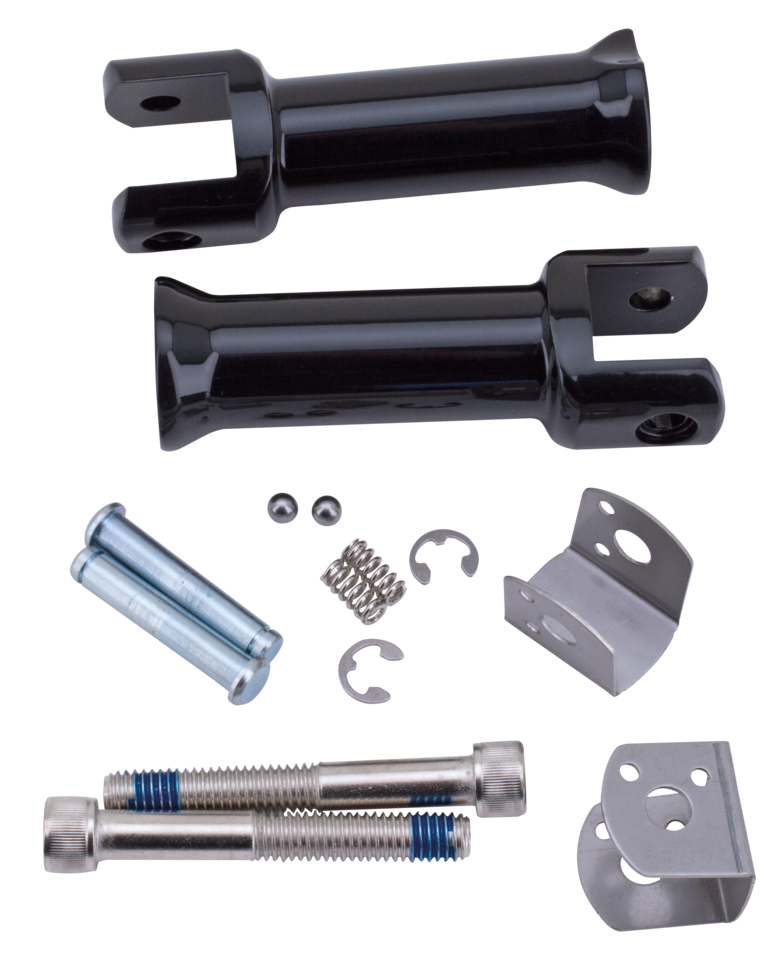Zodiac Passenger Peg Supports for Milwaukee Eight Softail – Foot Control