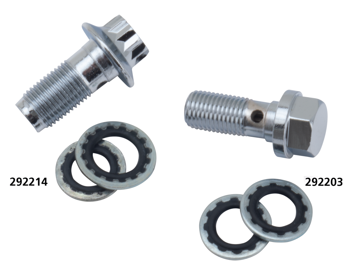 Zodiac Chrome Banjo Bolts and Washers – Control Cables & Hydraulic Lines