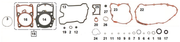 James Gaskets Gaskets and Seals for XG750 Street & XG750A Street Rod – Gasket & Seals