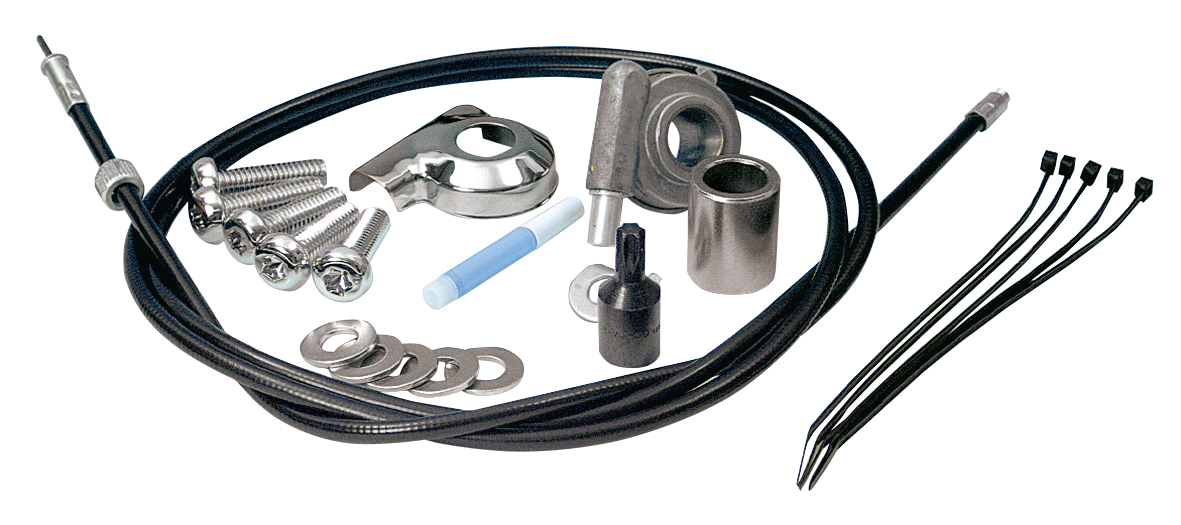Zodiac Rear Wheel Speedo Drive Kit for Softail – Gauges & Dashes
