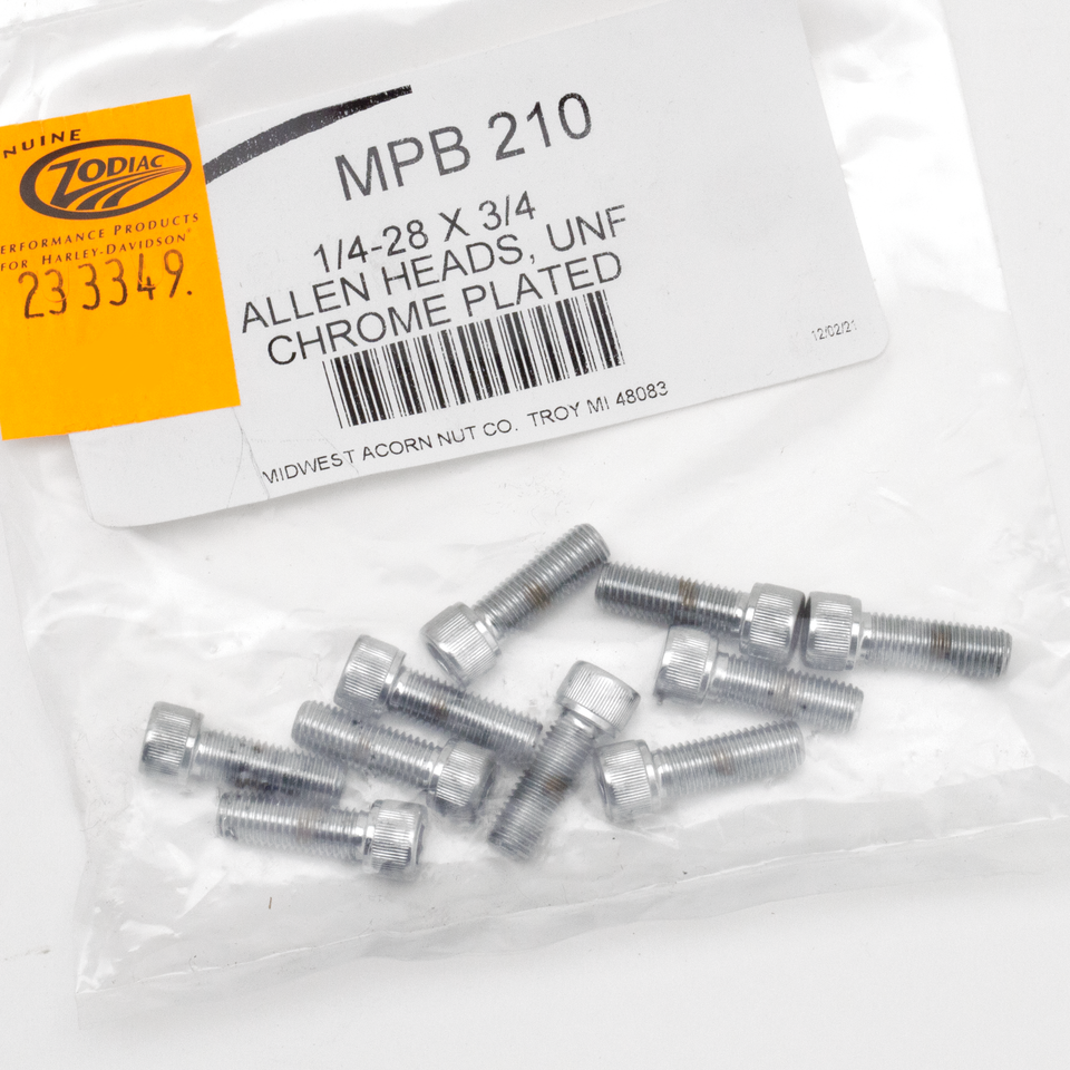 Midwest Acorn Nut Company Chrome Plated Allen Head Screws Assortment Knurled – Hardware