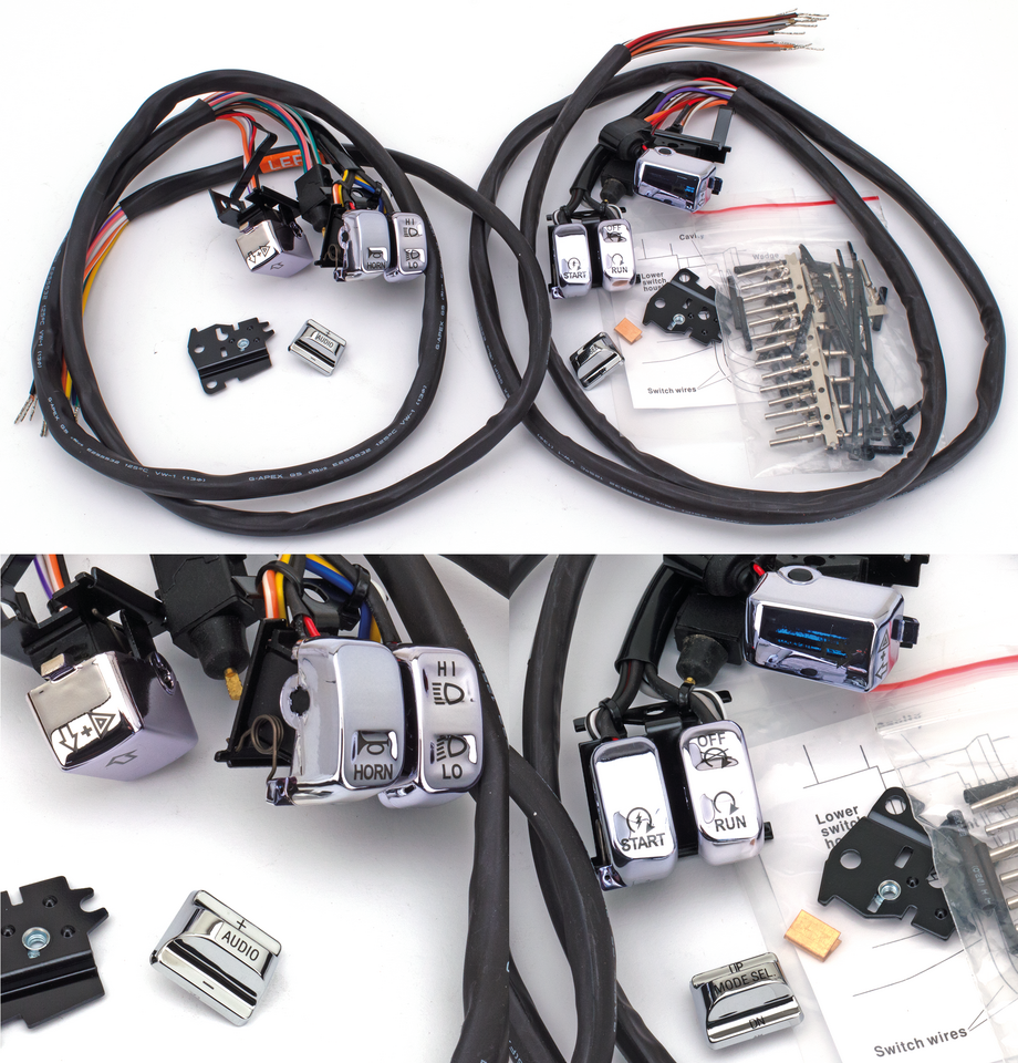 Zodiac LED Lighted Handlebar Switch Kits