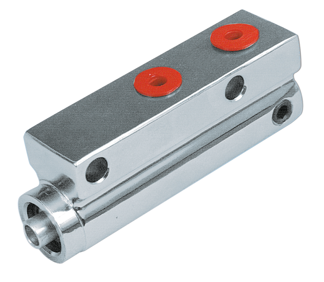 Zodiac FX Style Chrome Rear Master Cylinder – Foot Control
