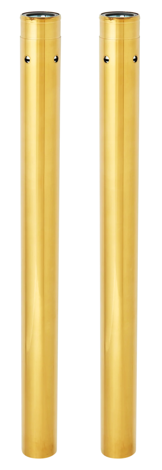 Arlen Ness Gold and Black 49MM Fork Tubes – Front Forks
