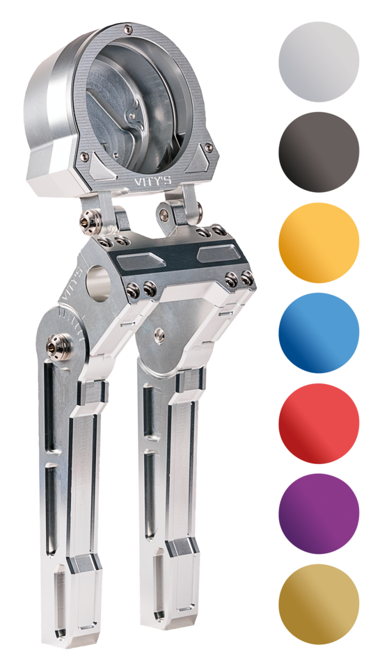 Vity's Adjustable Risers for 5" Speedo – Handlebar
