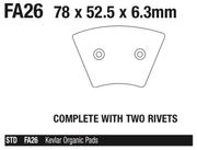 Ebc Front Disc Brake Pads