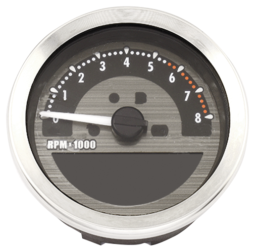 V-Twin Electronic Bar Mount Speedo and Tacho Combo – Gauges & Dashes