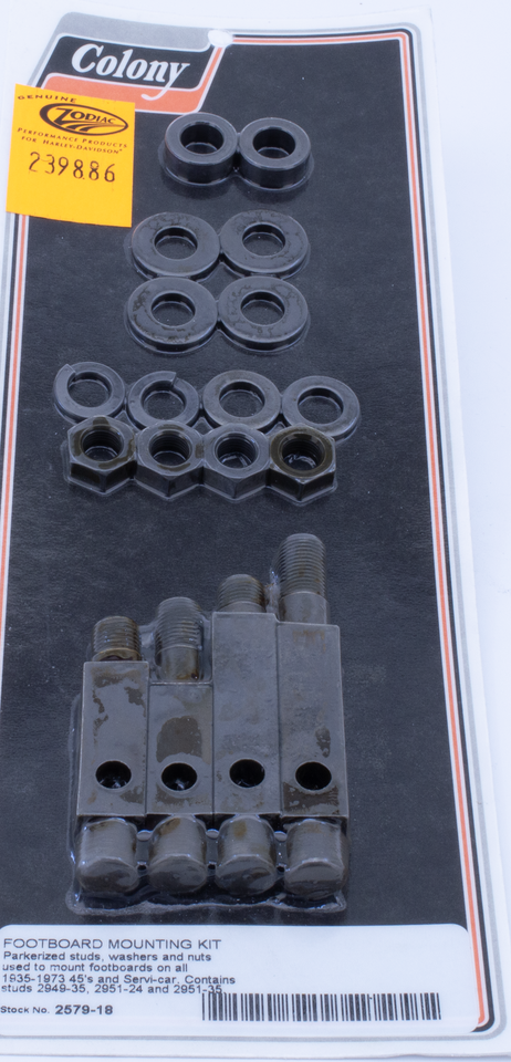 Colony Footboard Parts for Early Big Twin & 45CI – Foot Control