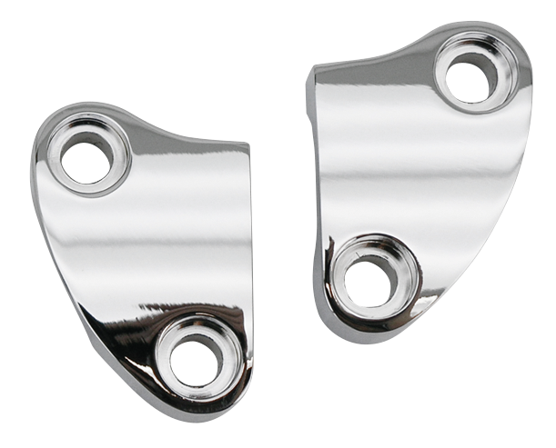 Zodiac Chrome Plated Early Style Riser Clamps – Handlebar