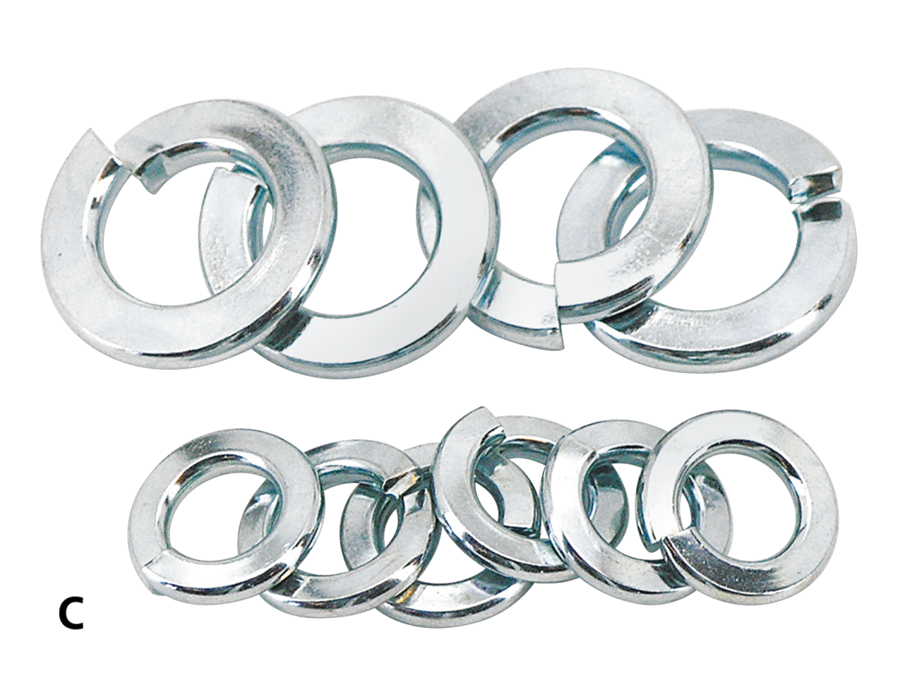 Colony SAE Size Zinc Plated Hardware