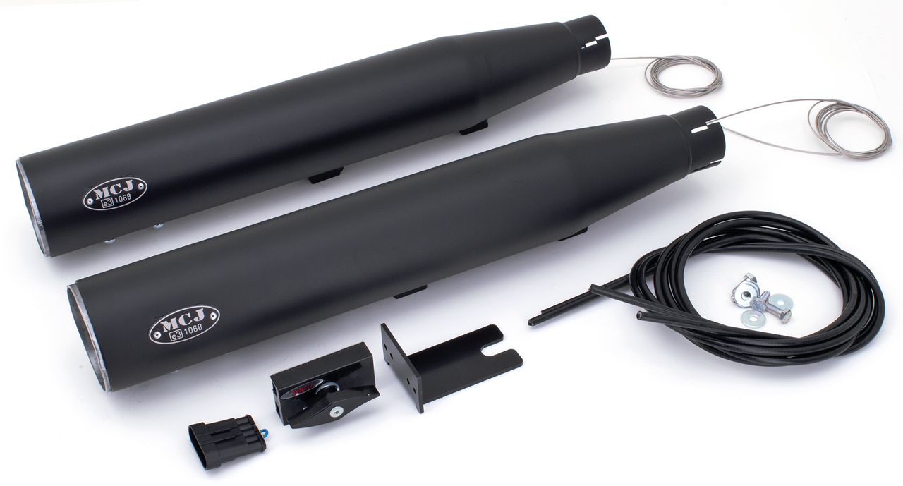 Mcj Adjustable Exhausts for Twin Cam Softail