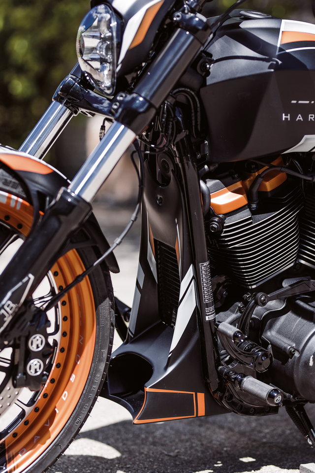 Tommy & Sons Sinner Chin Spoiler for Milwaukee Eight Softail – Frame & Rear Suspension