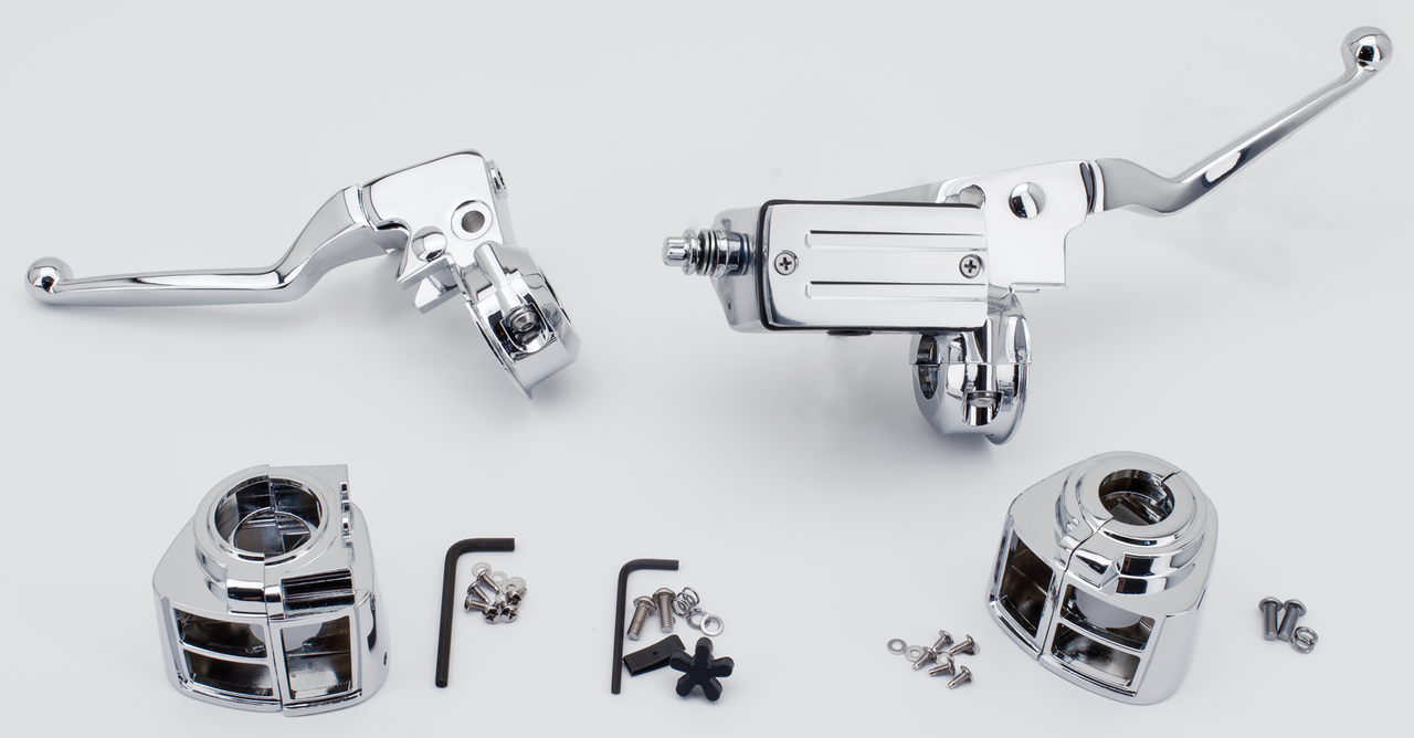 Zodiac Chrome Handlebar Controls for 1982-1995 Models