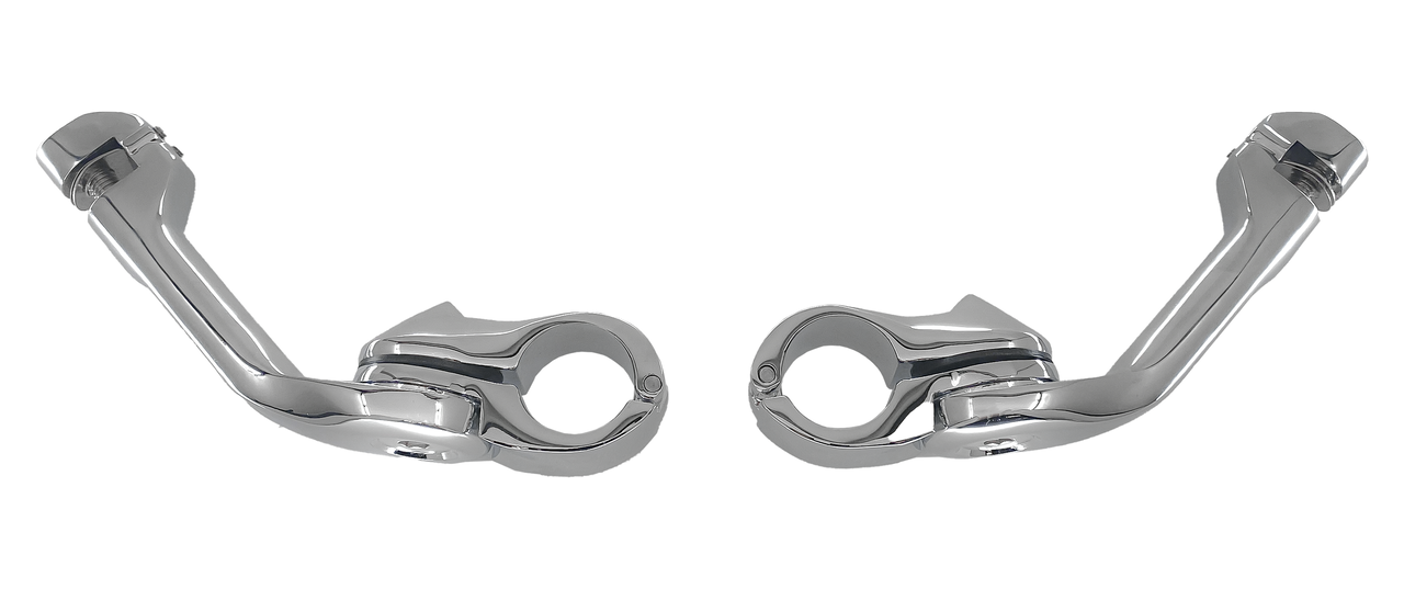 V-Twin Adjustable Angled Highway Peg Mounting Kits – Foot Control