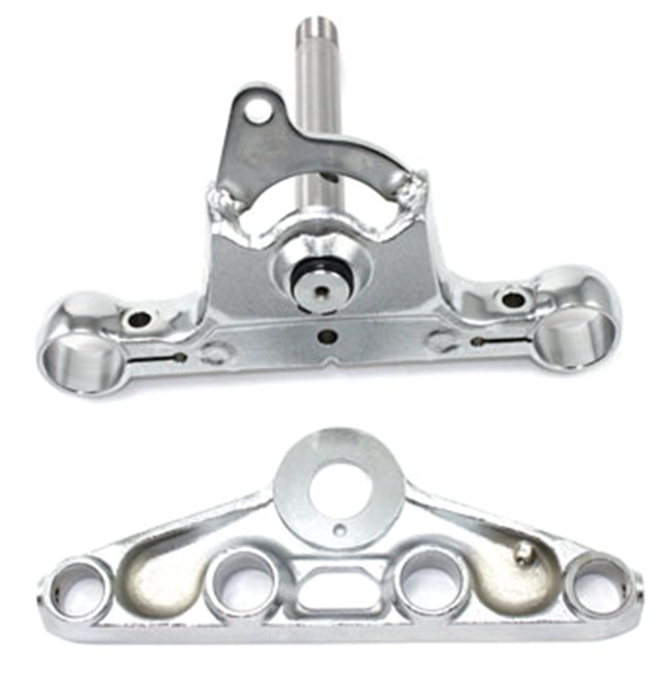 V-Twin Stock Style Triple Tree Kits for 41MM Forks – Front Forks