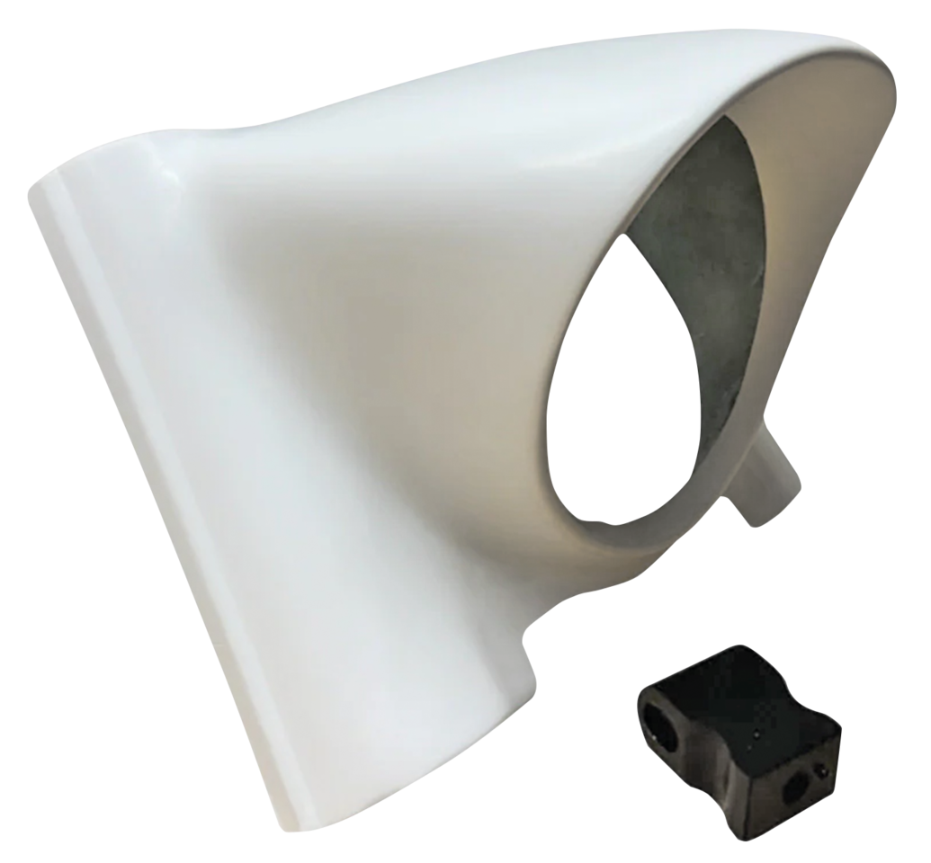 Tommy & Sons "el Cabron" Headlight Nacelle for Heritage Softail – Electric & Light