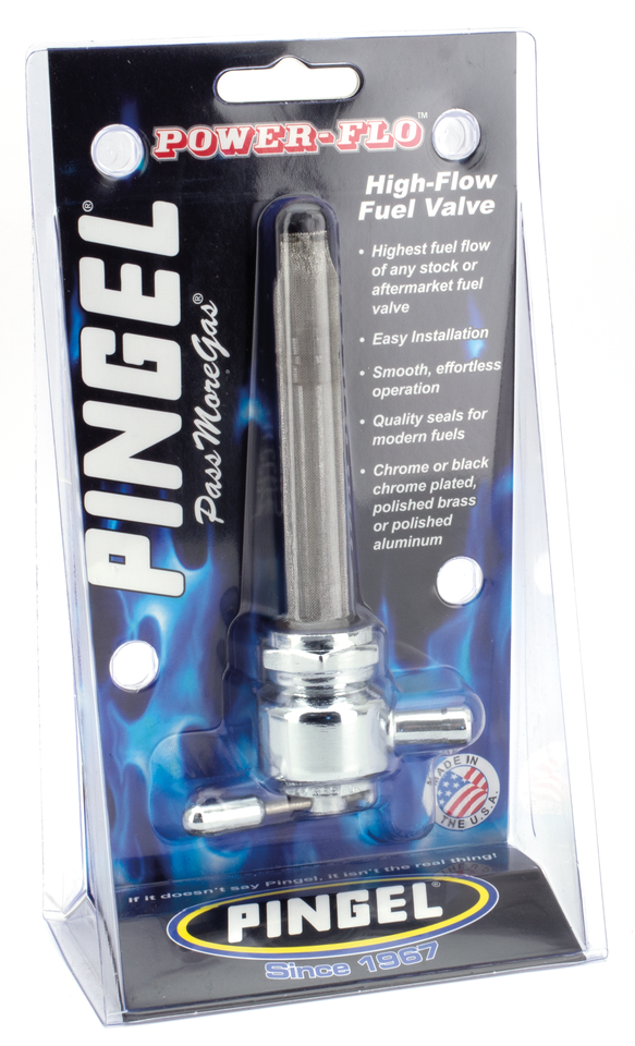Pingel "designer" High Flow Petcocks – Gas- & Oil Tank