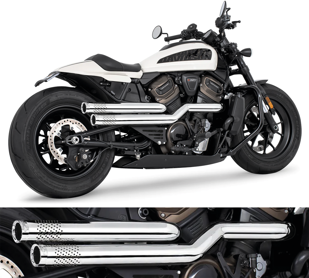 Freedom Performance Independence Exhausts for RH Sportster