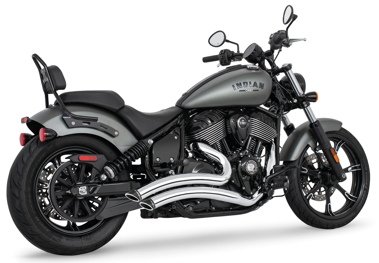 Freedom Performance Exhaust Sharp Curve Radius for Indian Thunderstroke