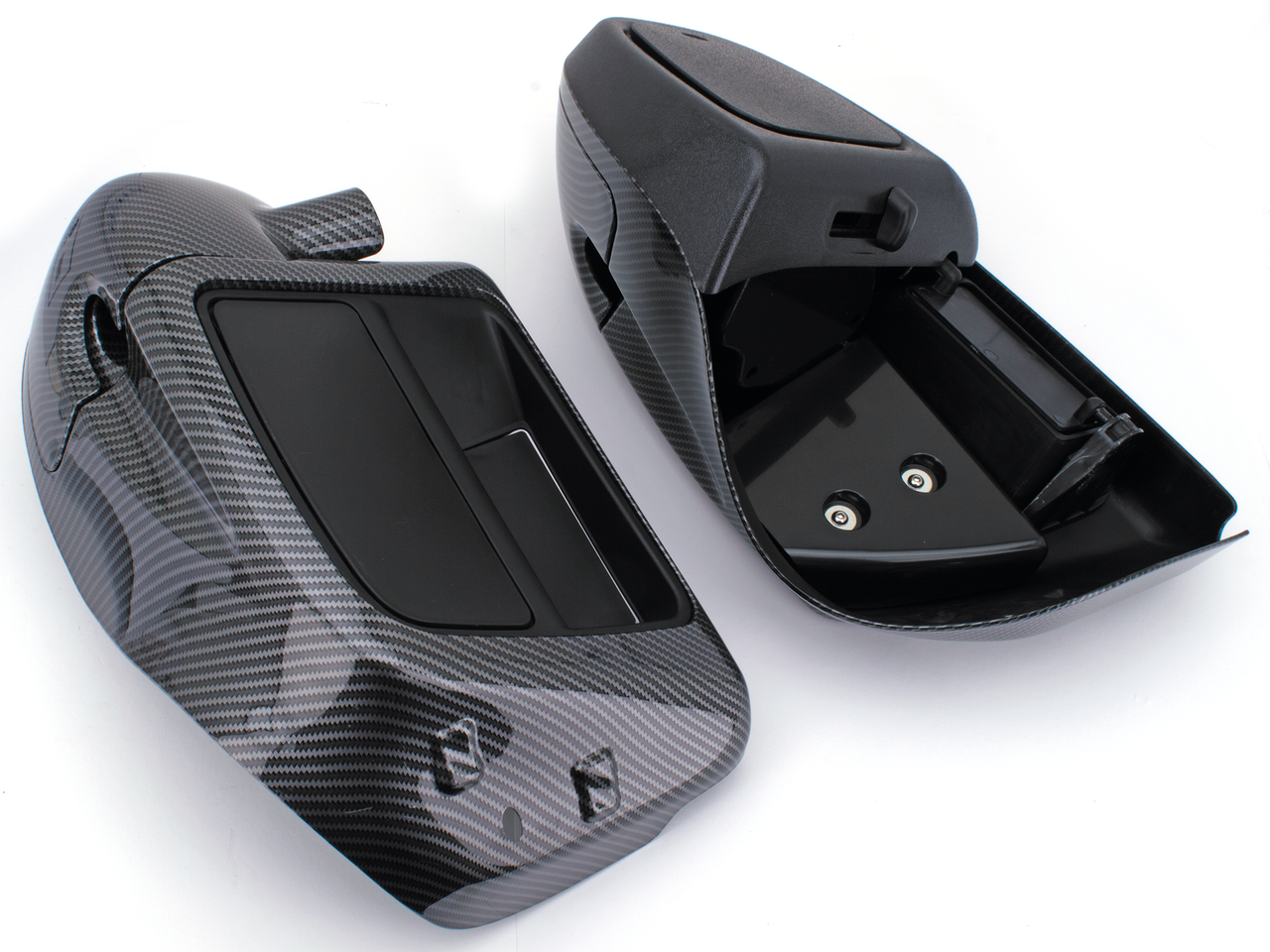 Zodiac Carbon Look Fairing Lowers with Glove Boxes – Windshield