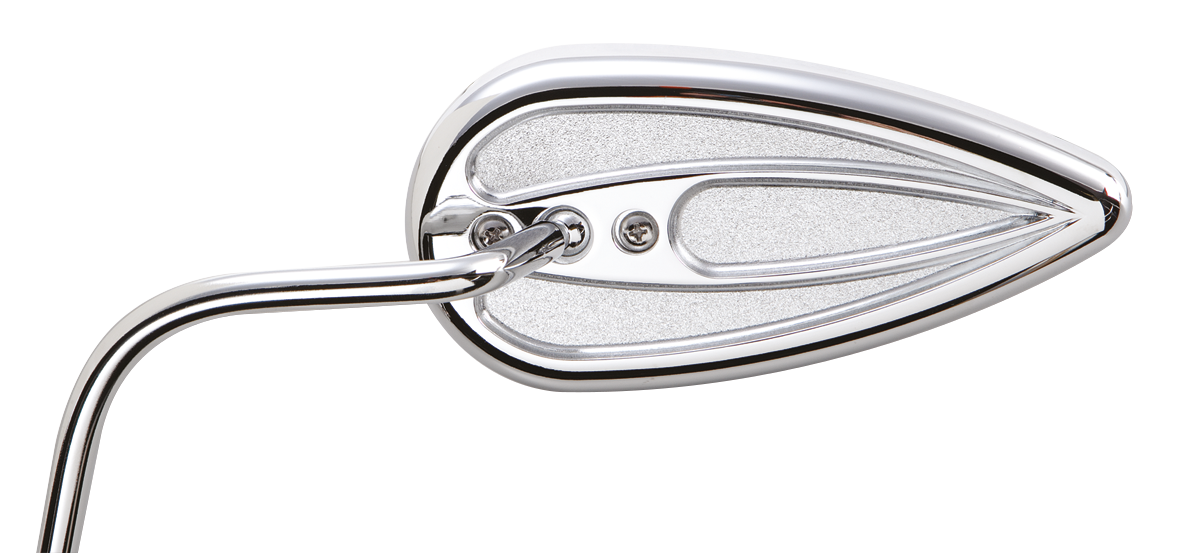 Arlen Ness Die-Cast Chrome Mirrors – Handlebar