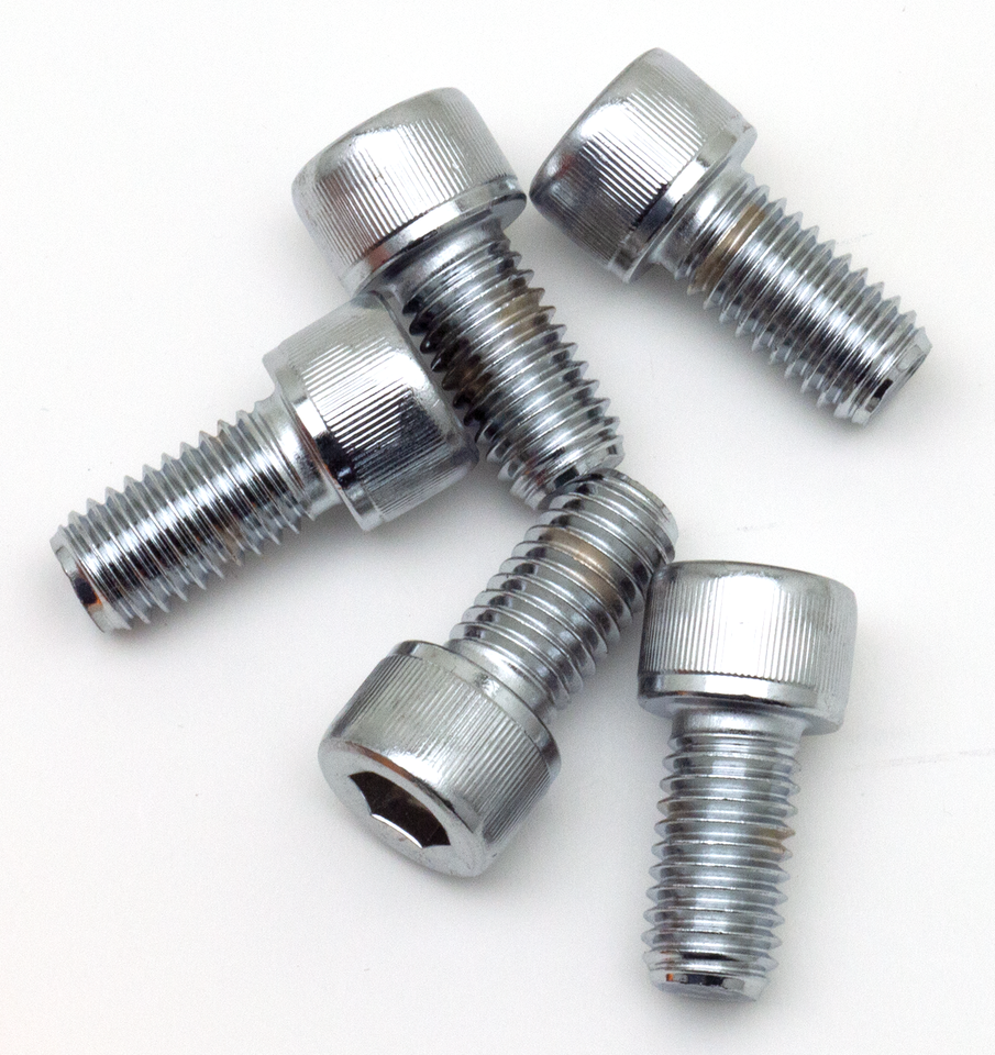 Midwest Acorn Nut Company Chrome Plated 1/2'' Unc Allen Head Screw Assortment – Hardware