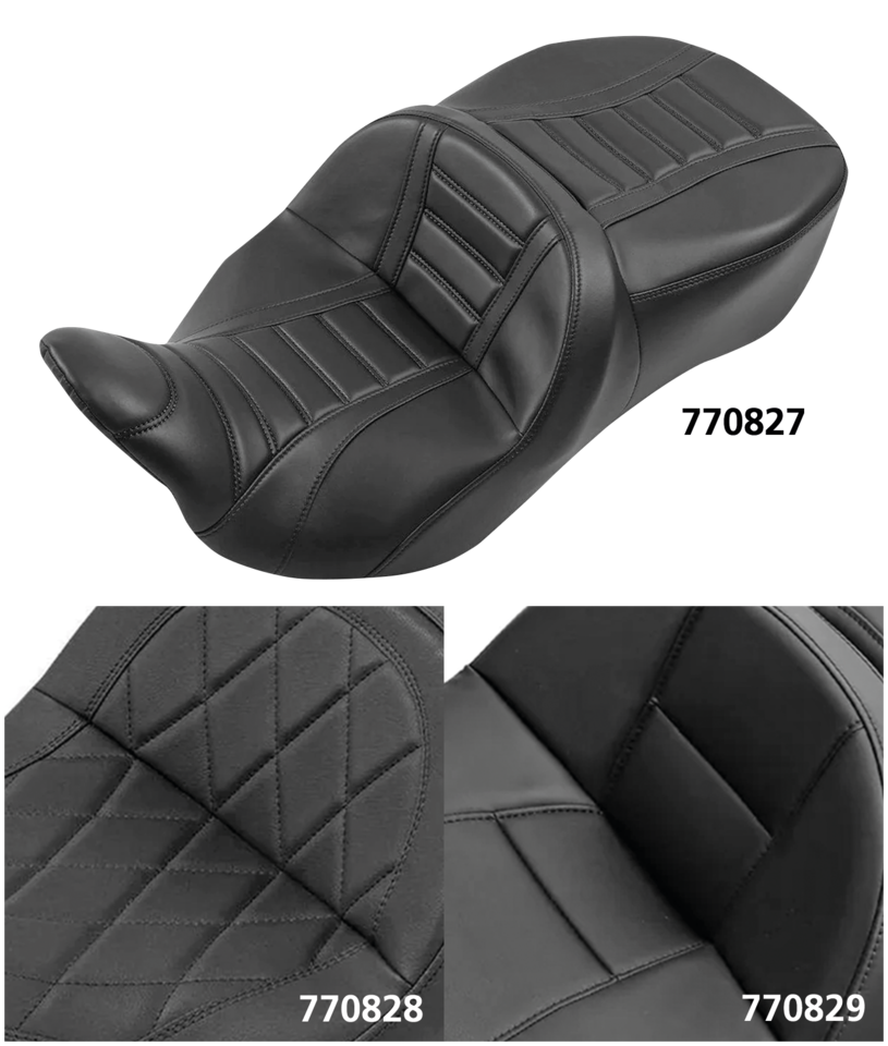C.c. Rider Sunriser 2-UP Seats for Touring