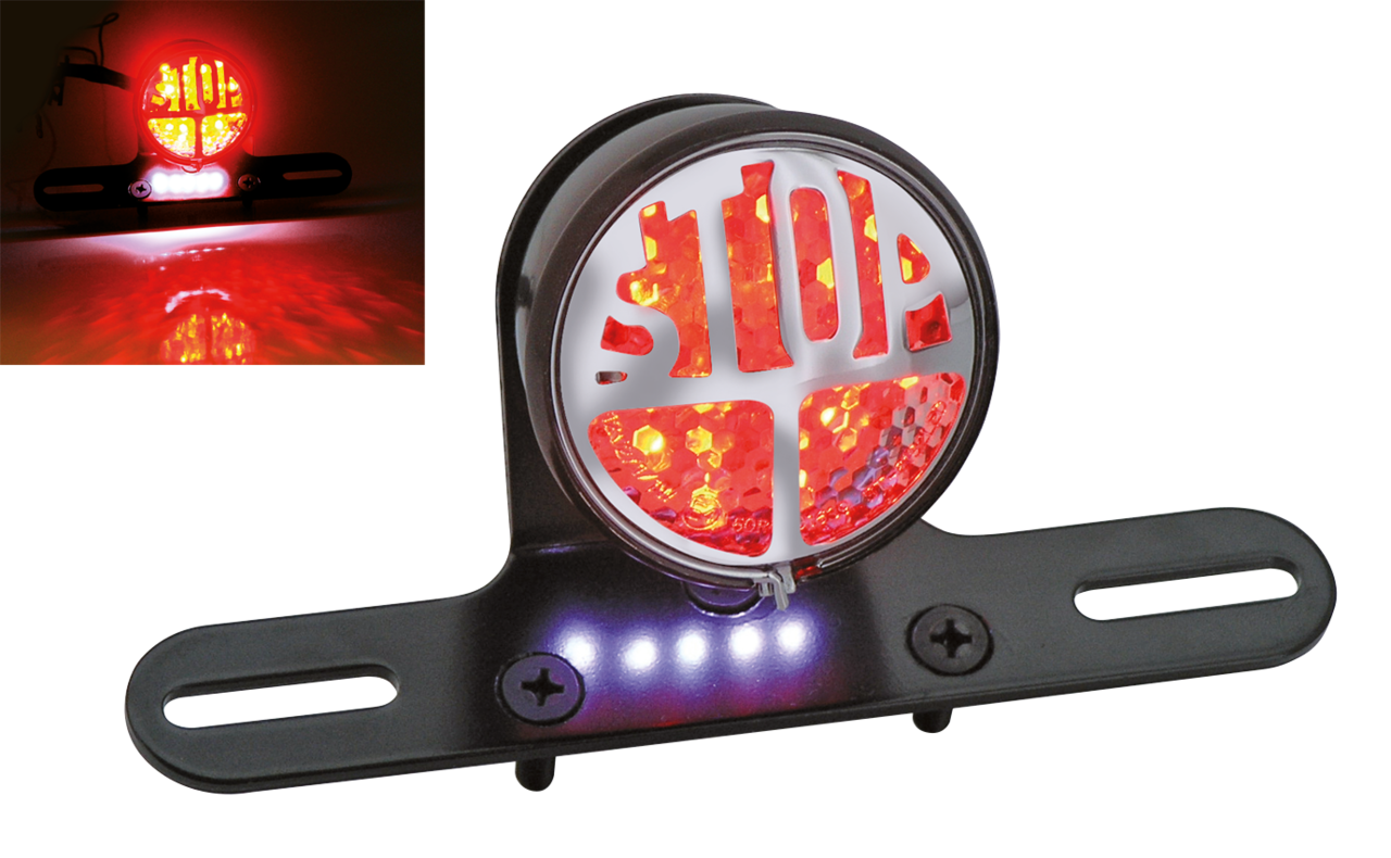 Zodiac EU-Approved "stop!" LED Taillight – Electric & Light