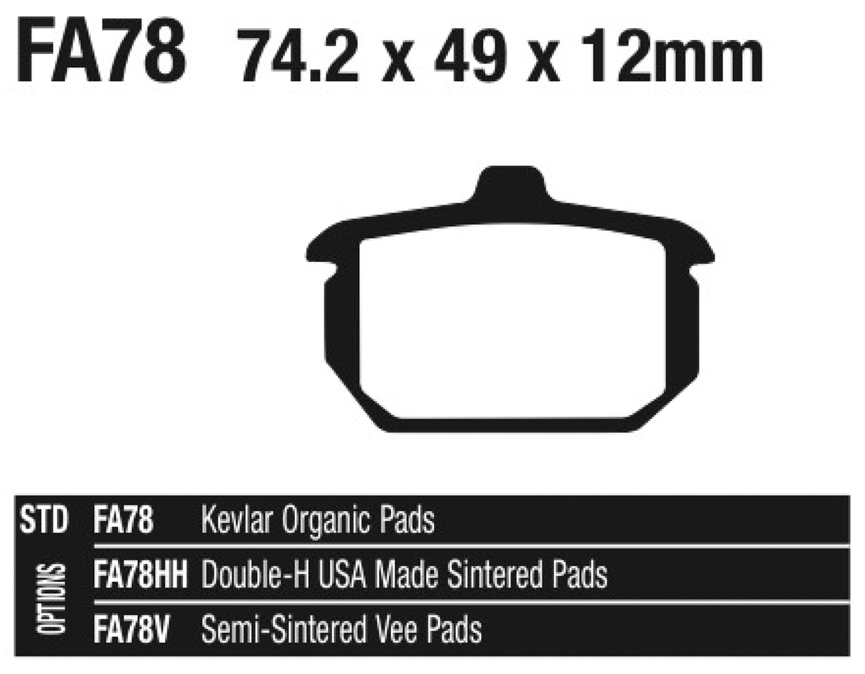 Ebc Front Disc Brake Pads