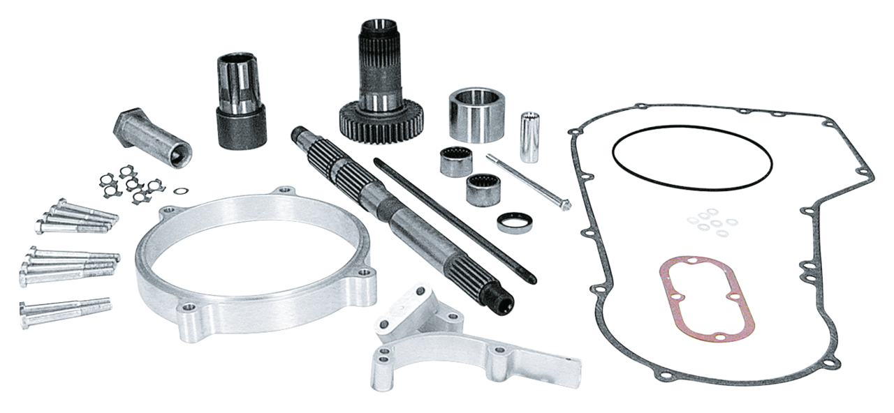Zodiac Primary Offset Kit for 5 & 6 Speed Models Including Dyna & Softail – Primary & Clutch